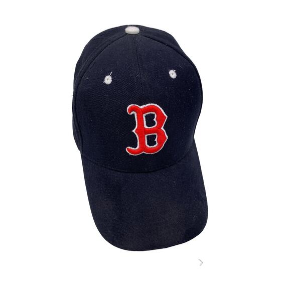 Boston Red Sox Hat Mens Adjustable Blue Strap Baseball Cap MLB Sports Team - Picture 1 of 6
